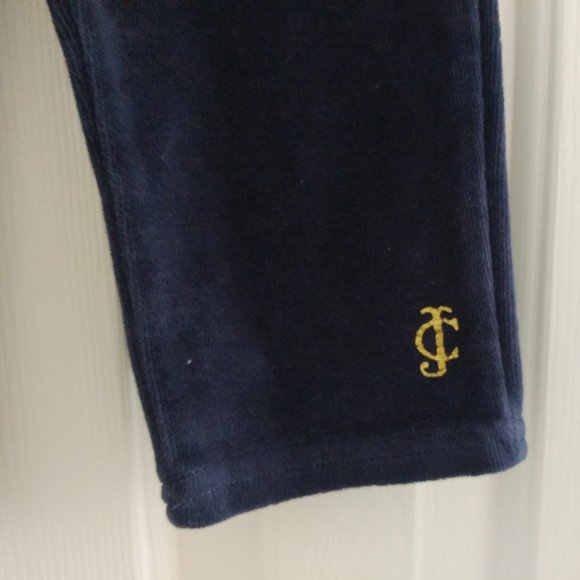 Juicy Couture Navy Joggers & T-Shirt Lot - Picture 5 of 9